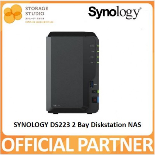 SYNOLOGY 2-Bay Diskstation DS223 (Enclosure)